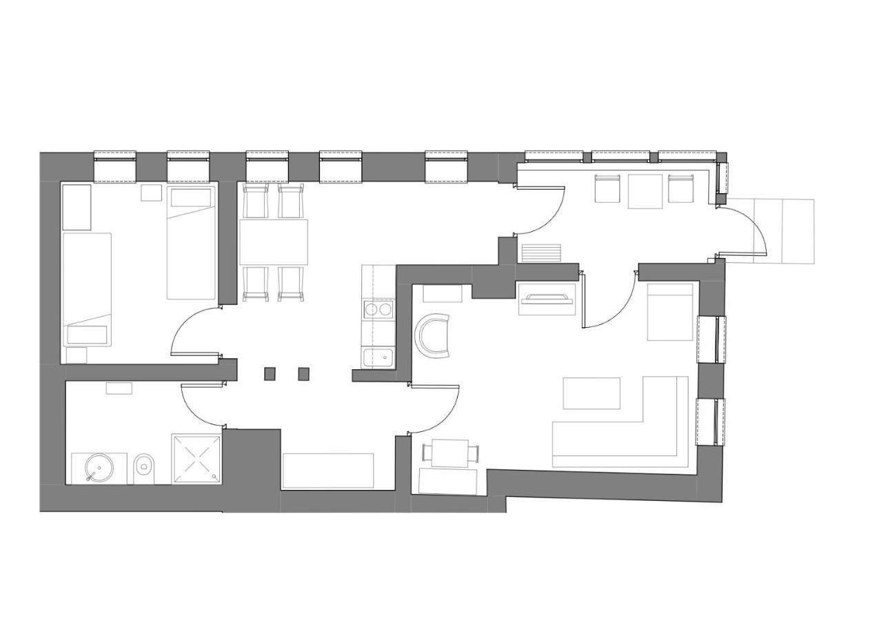 Apartament 600 Npm 佩霍维采 外观 照片
